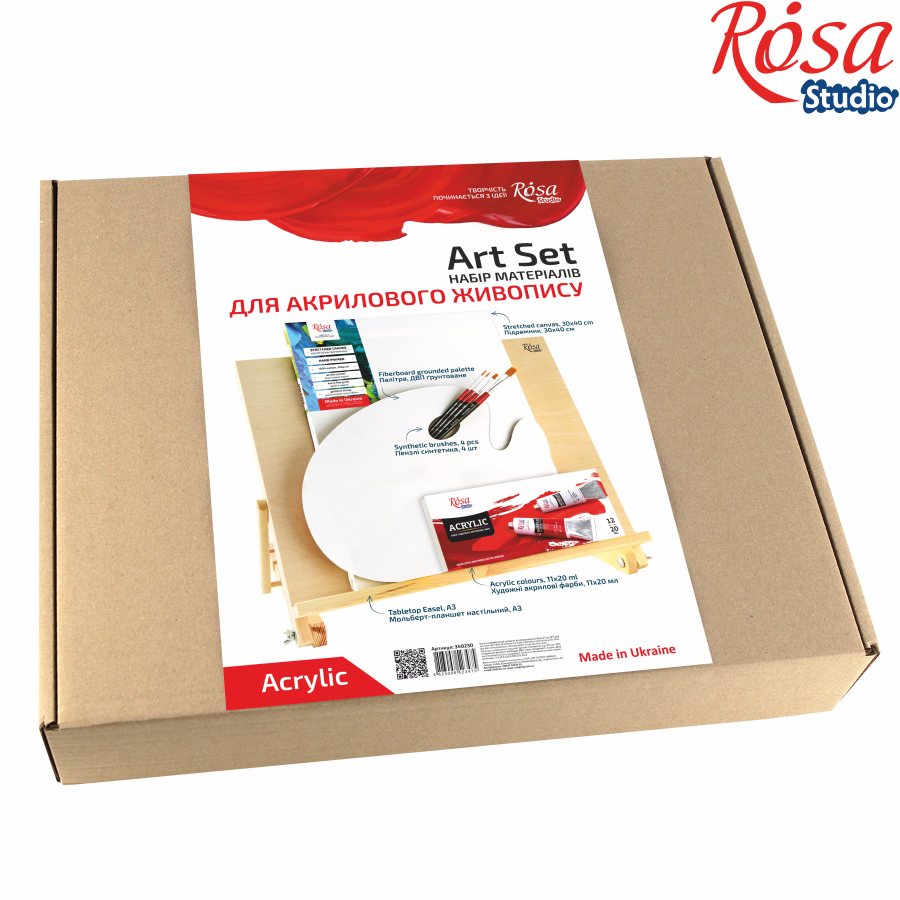 Fainotoys – Großhandel Kunstset – Kind & Baby – Acryl-Kunstset, ROSA Studio1