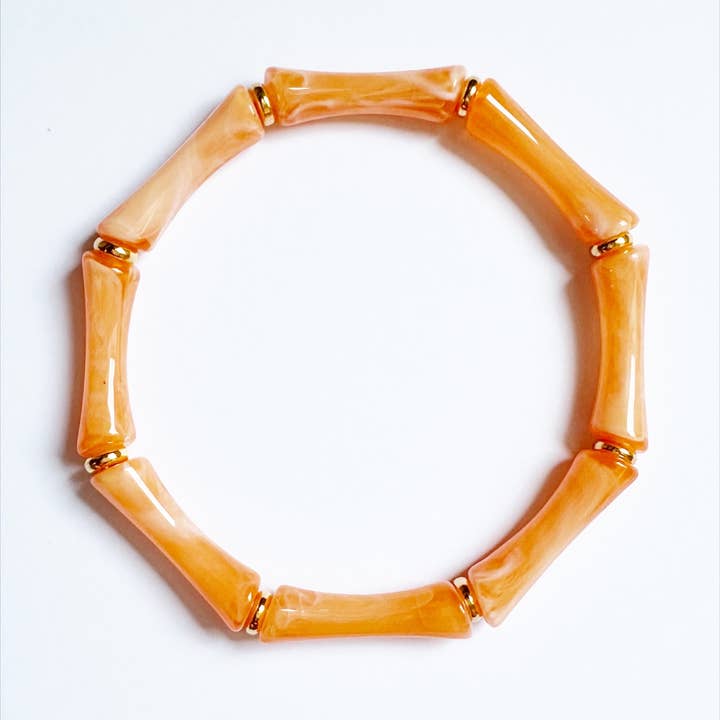 Sandy + Rizzo – wholesale Beaded bracelet – Bamboo Acrylic Bracelets11