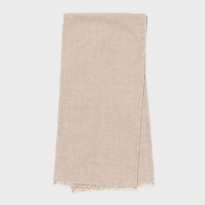 Organic Cotton 60'' Khaki Table Runner for wholesale by Public Goods