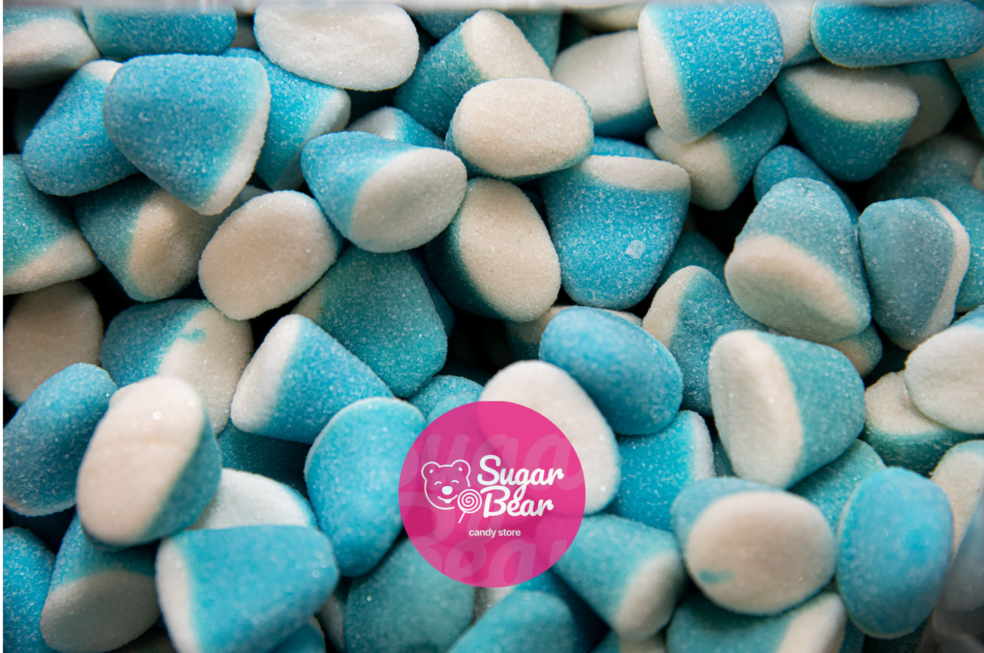 Sugar Bear Candy – wholesale Gummy – Gummy Blueberry Puff1