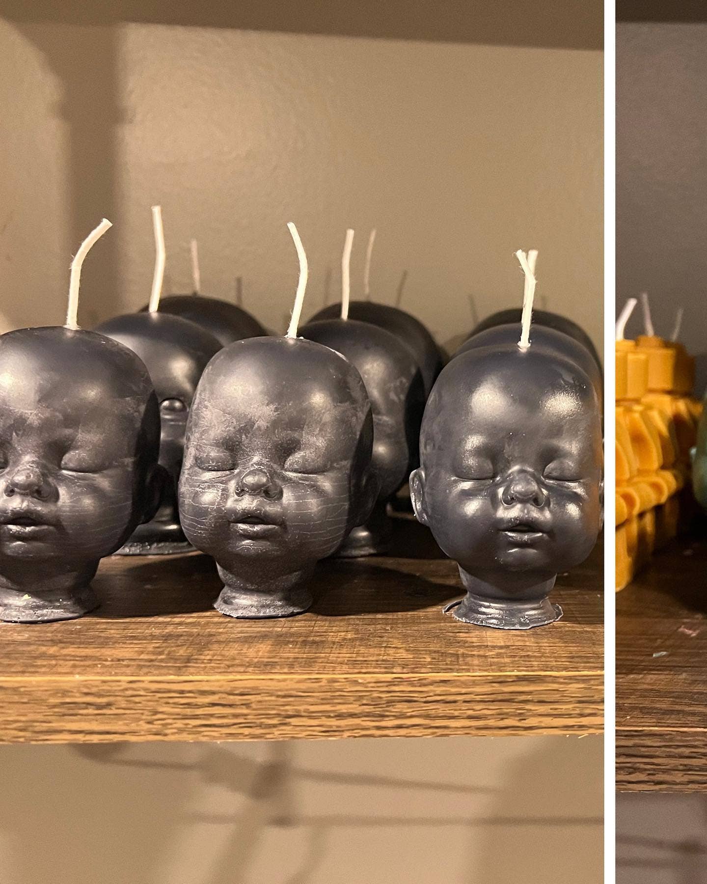 Susan Schomigs Creations - Wholesale Novelty Candle - Small Baby Head3