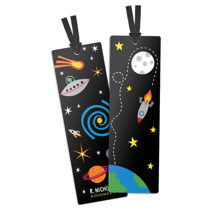 Segnalibro Outerspace per la vendita all'ingrosso da parte di R. Nichols Stationery & Gifts