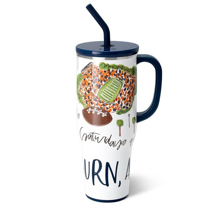 Saturdays in Auburn Mega Mug (40oz) for wholesale by Swig Life