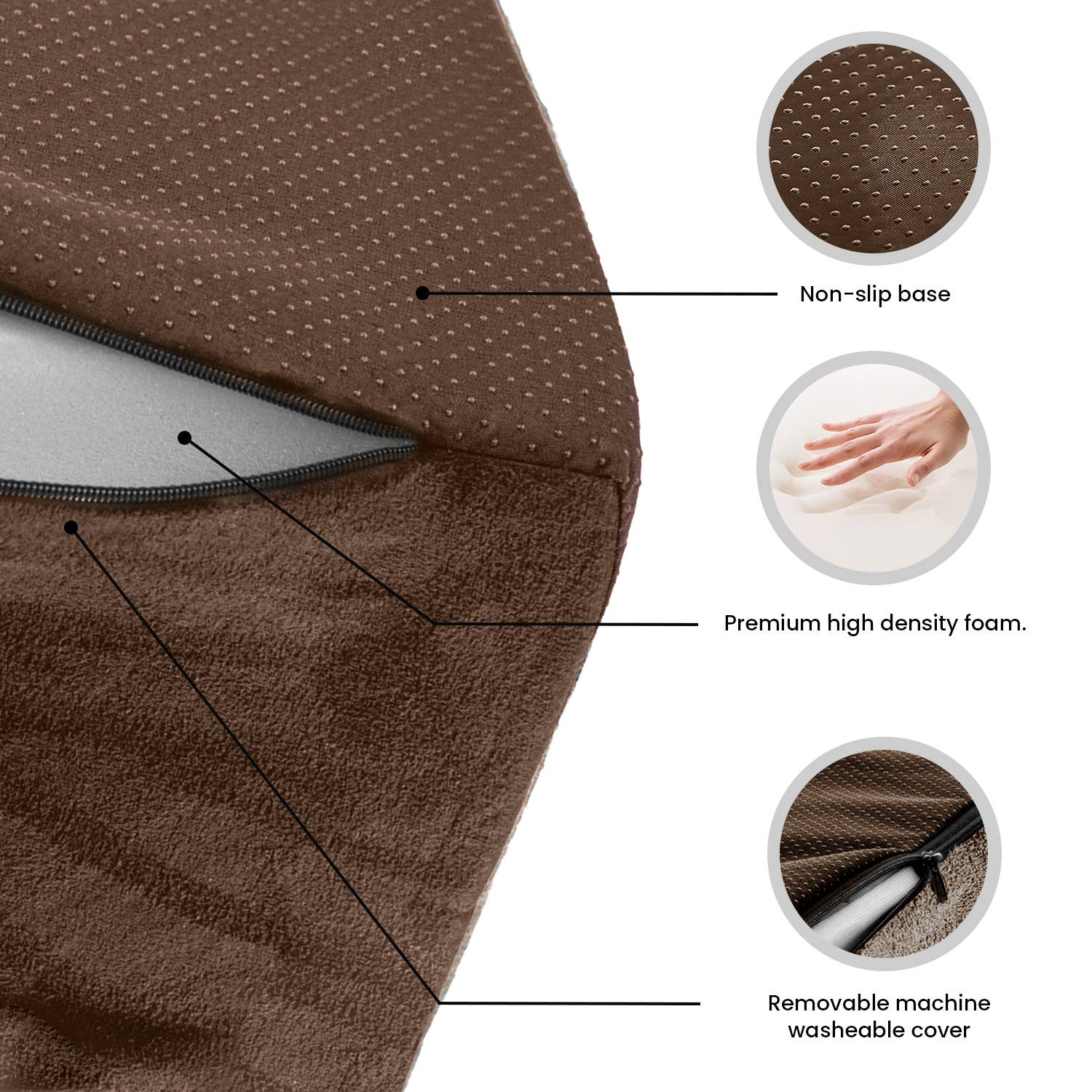 Precious Tails - Wholesale Pet Steps & Ramps - Cat/Dog - Home Base  4-Step Dog Stairs, Pet Steps for Couch and Bed2