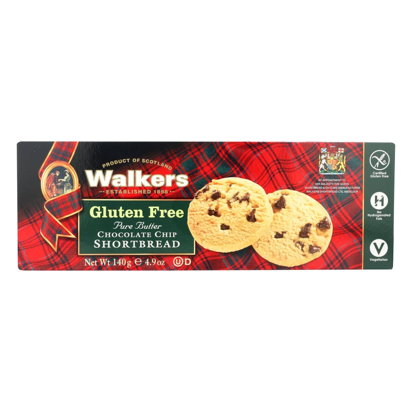 Everyday Supply Co - Wholesale Cookie - Walkers Shortbread - Chocolate Chip - Case Of 6 - 4.9 Oz.0