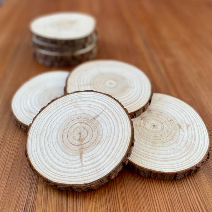 Wood Slice Coasters and other Purchase wholesale log slice. Free returns & net 60 terms on Faire trending on Faire.