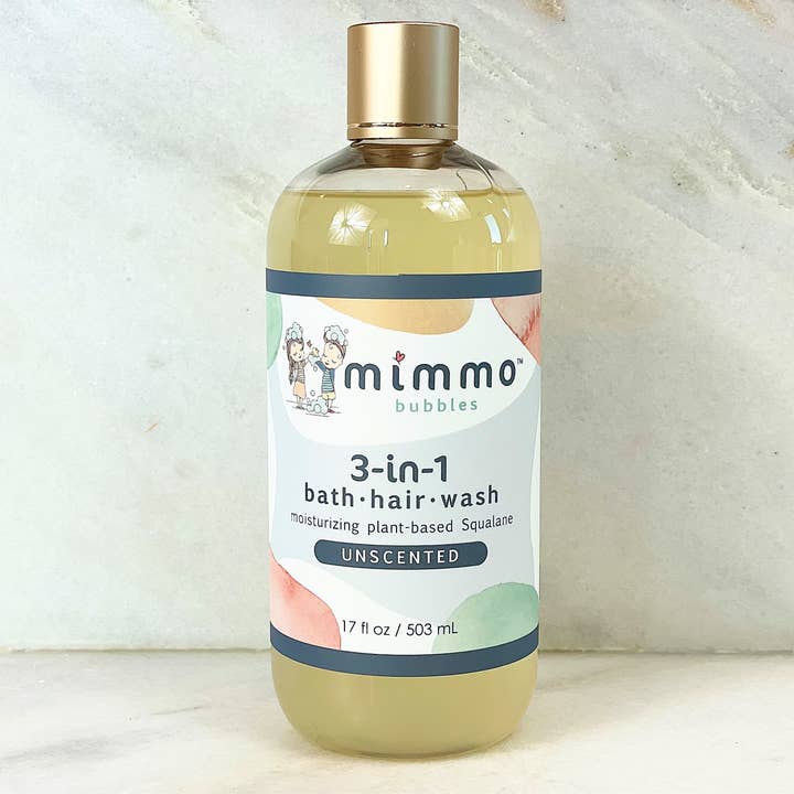 Unscented 17oz 3-in-1 Bath (Organic Ingredients) for wholesale by Mimmo