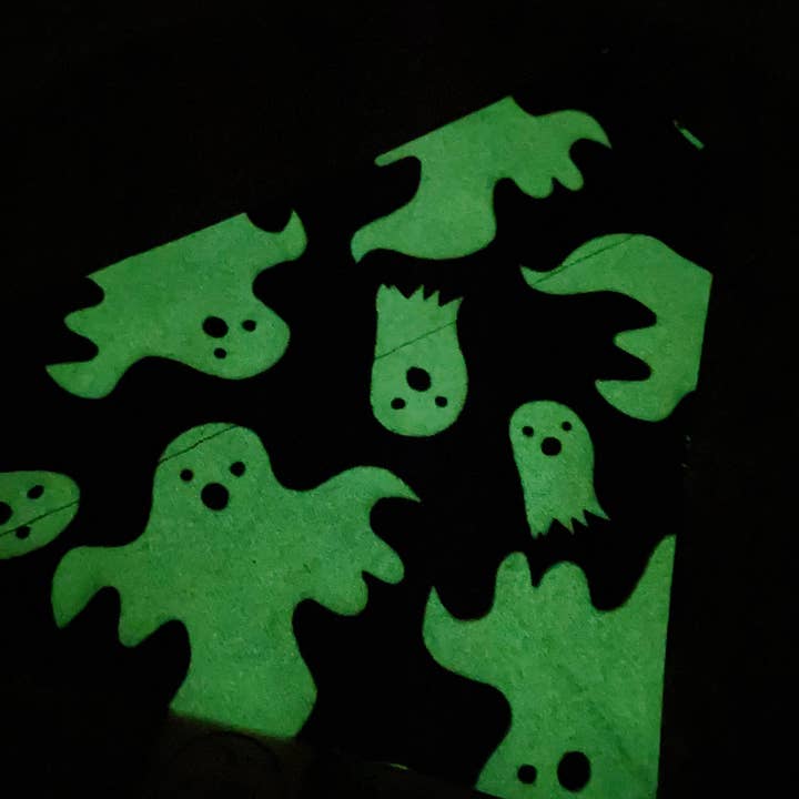 Spotted Dog Co. - Wholesale Pet Bandana - Dog - Ghost Bandana - Glow in the Dark!2