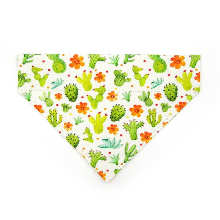 "Desert Dreams" - Cactus Bandana for Cats + Small Dogs for wholesale by Made By Cleo
