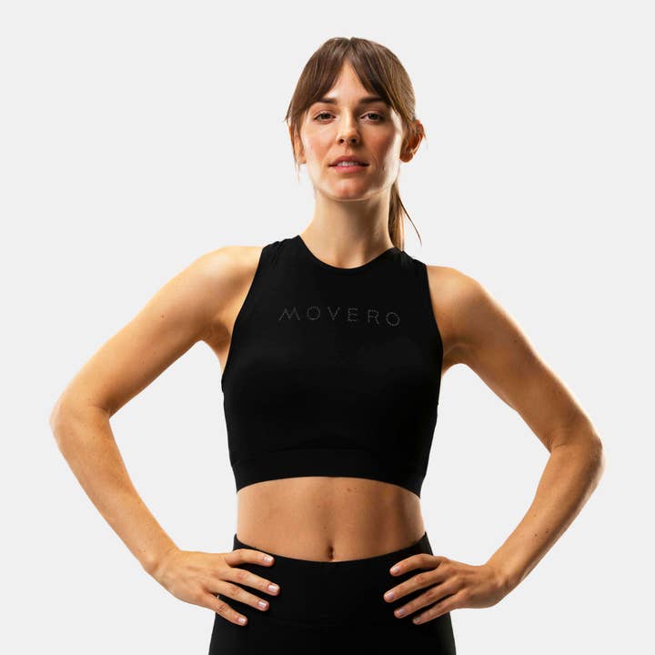 Airlite Crop Top for wholesale by Movero Bamboo Activewear