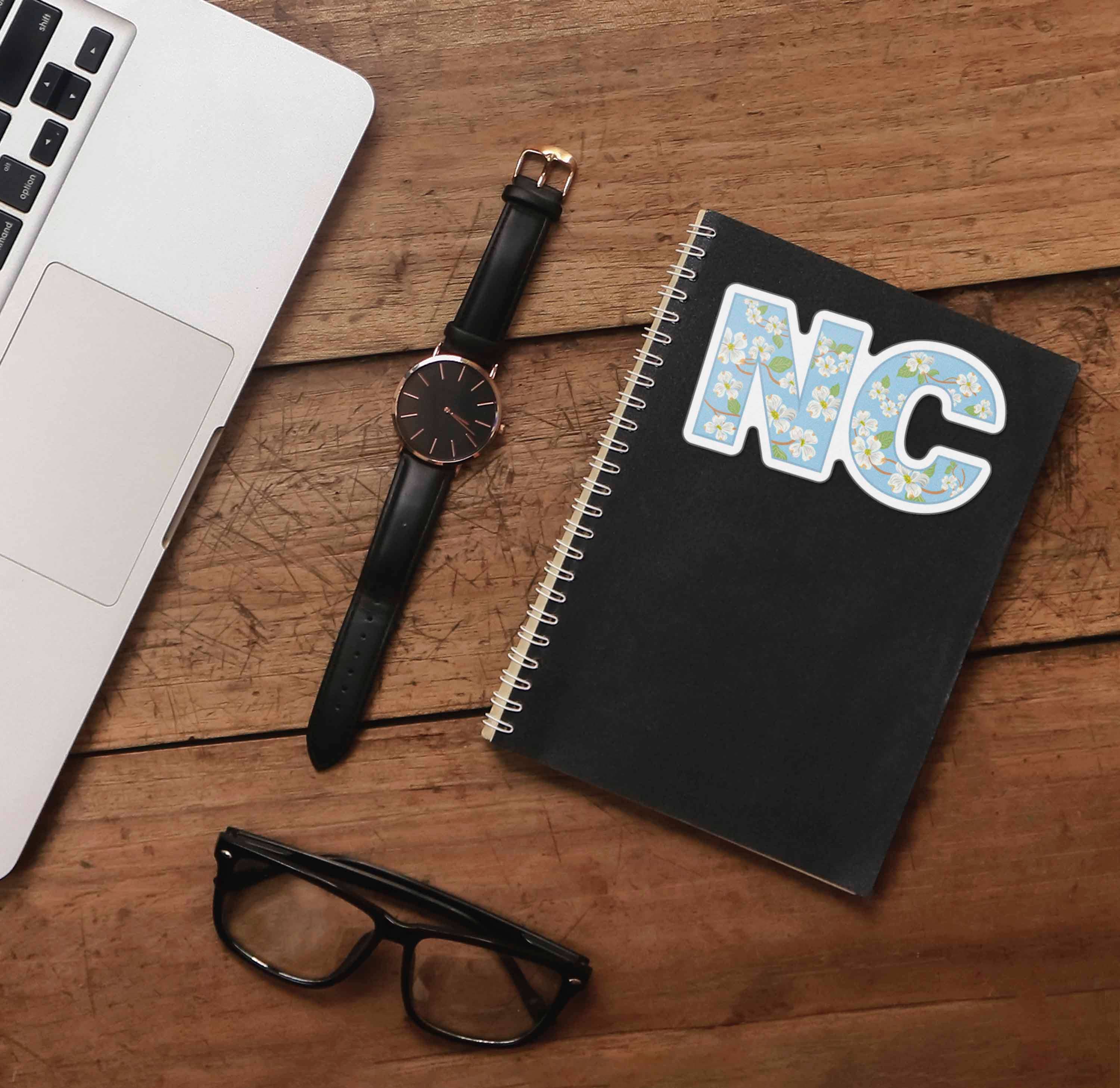 Sentinel Supply - Wholesale Sticker - North Carolina Dogwood State Flower Sticker - Cute NC Decal4