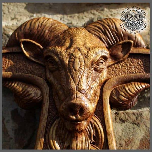 Forged In Wood – Großhandel 3D-Wandkunst – MJÖLNIR oder THOR HAMMER. Wunderschönes Stück nordischer Kunst