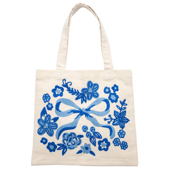 Karma - Wholesale Tote Bag - Women's - Embroidered Canvas Tote5
