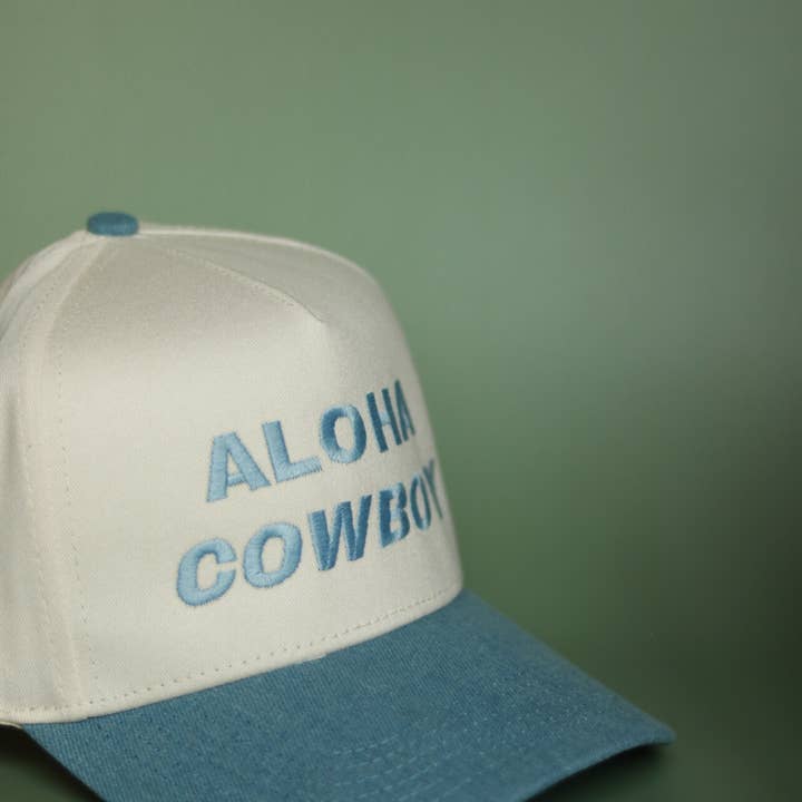 Electric label – Großhandel Trucker-Cap – Unisex – Aloha Cowboyhut7
