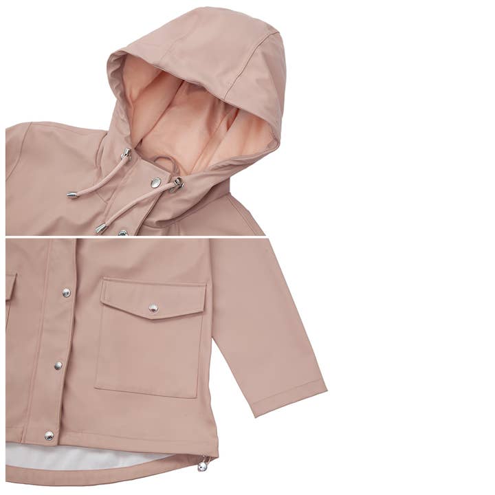 Rokka & Rolla - Wholesale Raincoat - Women's - Women's Waterproof Rain Coats Hooded Jackets7