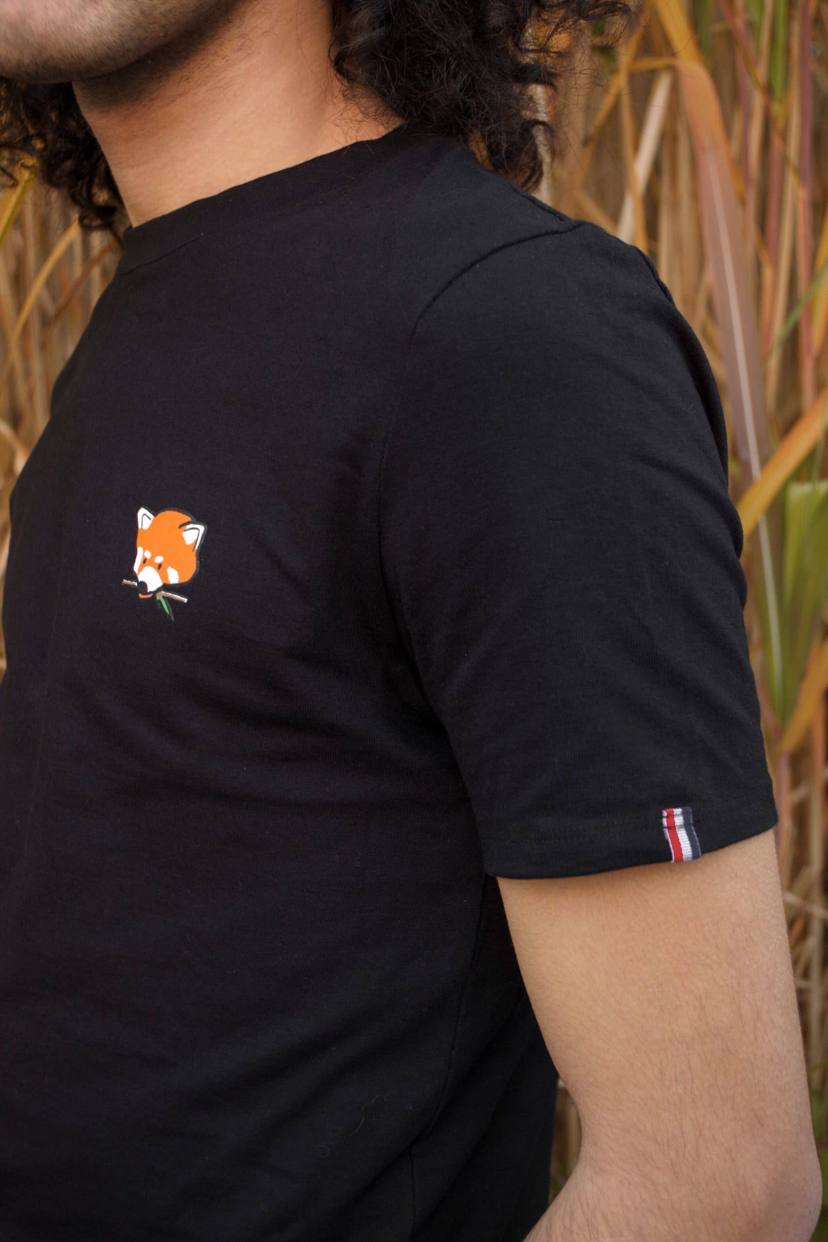 Albatras - Wholesale Screen Printed T-Shirt - Men's - Men's organic cotton t-shirt the red panda Man