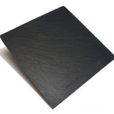 Natürliche quadratische Schieferplatte 18×18 cm für den Großhandel von MISTRAL BONSAI