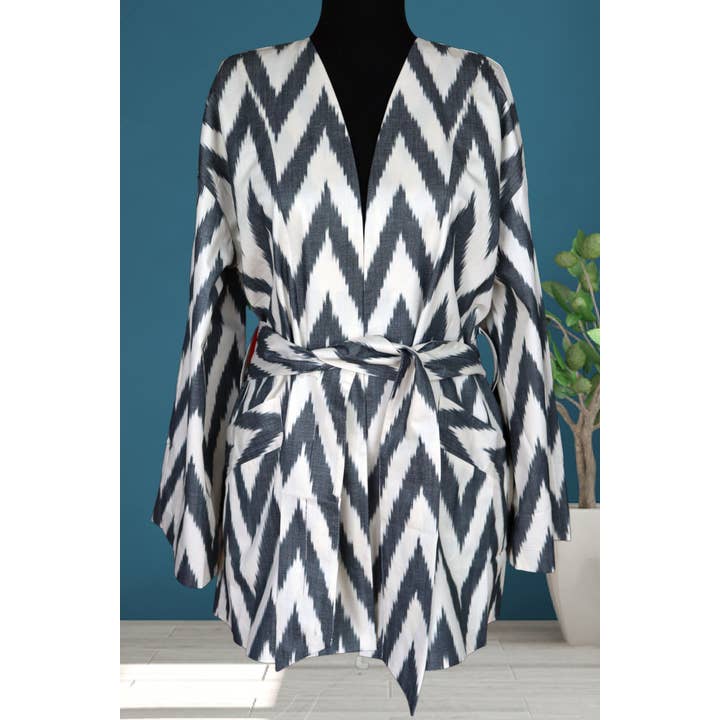 Cotton Ikat Caftan 004 for wholesale by MIASETA