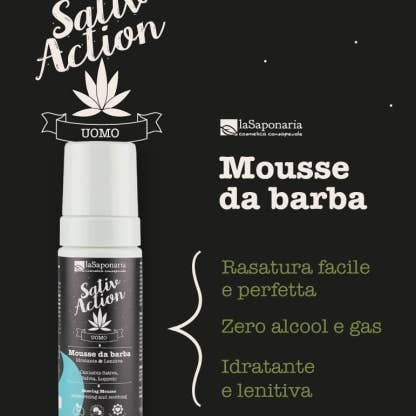 La Saponaria - Wholesale Shaving Cream - Men's - Shaving Mousse (150 ml)4