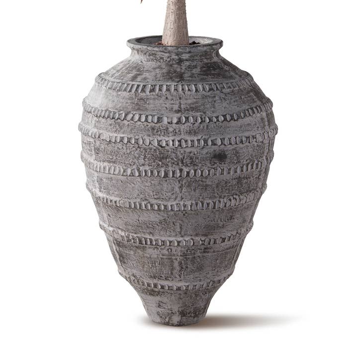 Hali̇karnassos Antique Pot Indoor/Outdoor for wholesale by River Art Stone