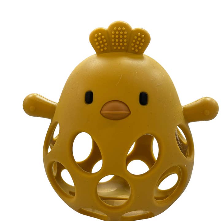 Three Hearts & Co./EMO & CO. - Vendita all'ingrosso Massaggiagengive (senza clip) - Neonati - Dentiva per pollo 3D in silicone