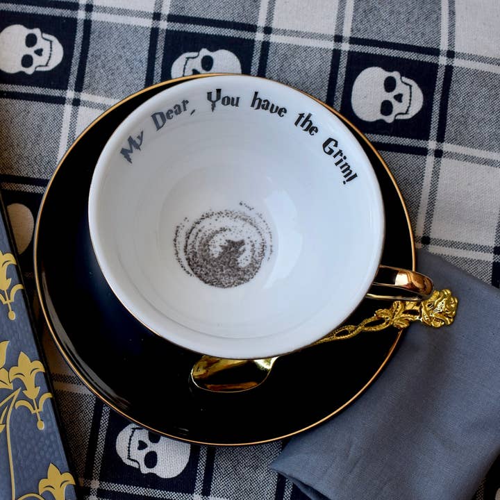 Theekop met waarzeggerij. Mijn liefste, je hebt de Grim. voor wholesale door All Little Cute Things