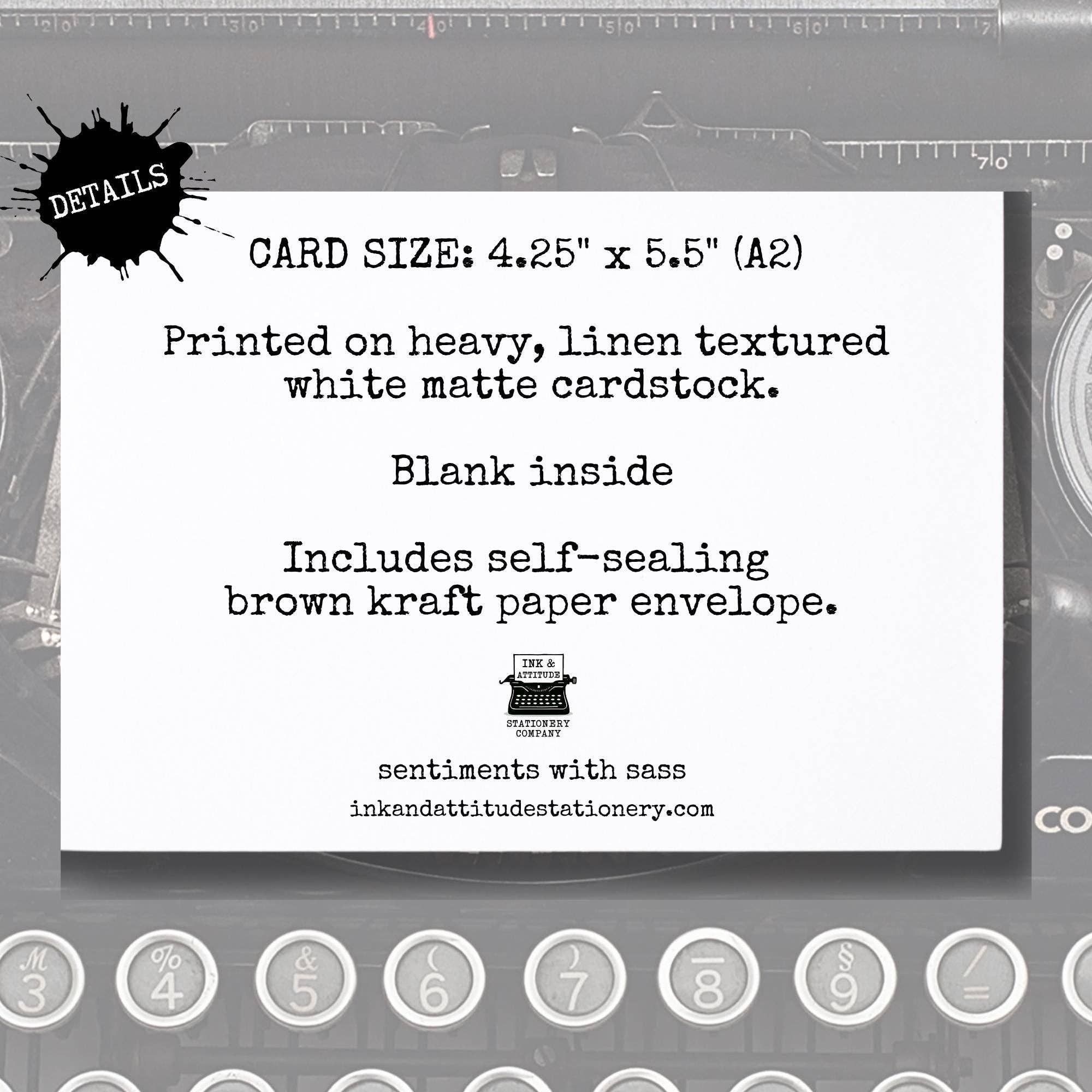 Ink & Attitude Stationery Company - Vente Cartes de Pâques - carte de Pâques amusante | lapins en chocolat2