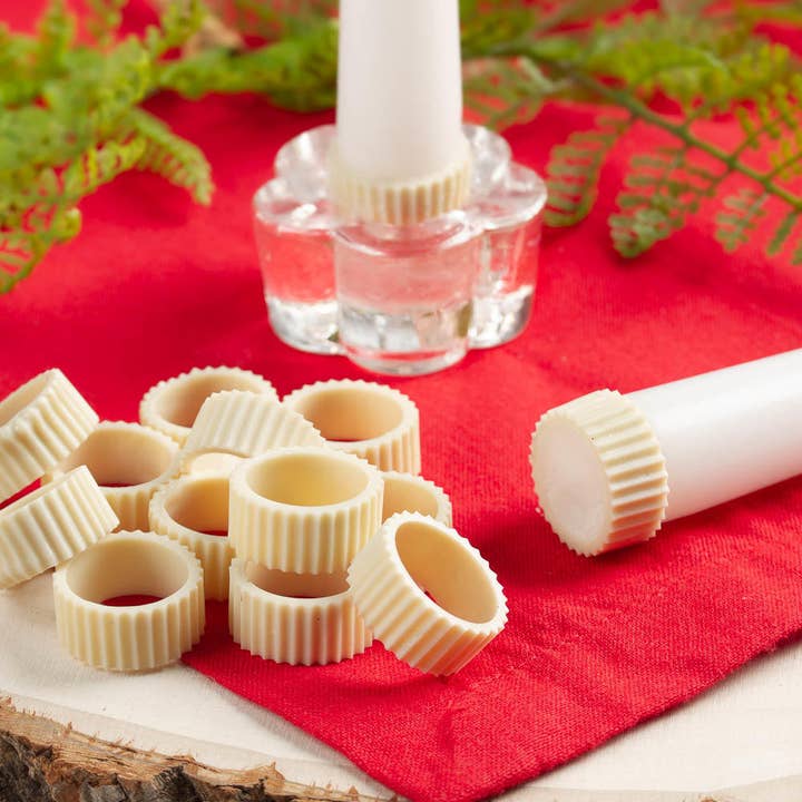 Factory Direct Craft - Wholesale Tapered Candle/Candlestick - Rubber Candle Grippers for Taper Candles (Pack of 20)