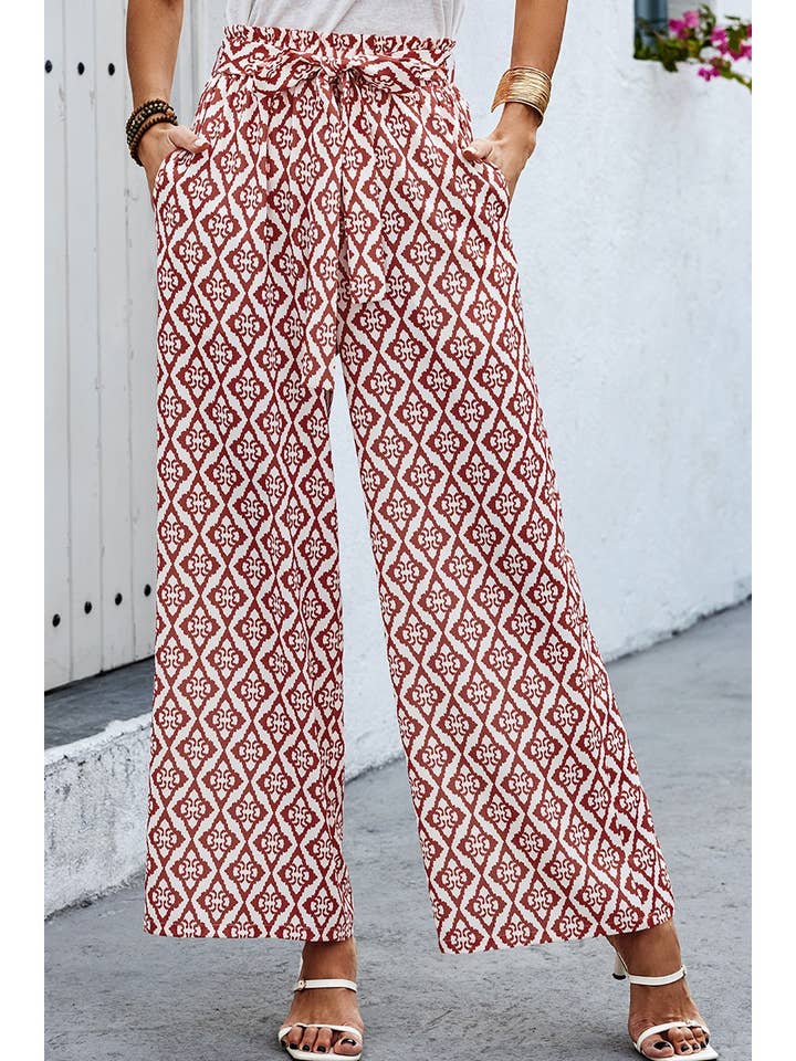 Wide Leg High Waist Tie Pockets Knot Pants and other Purchase Wholesale soft pants. Free Returns & Net 60 Terms on Faire trending on Faire.