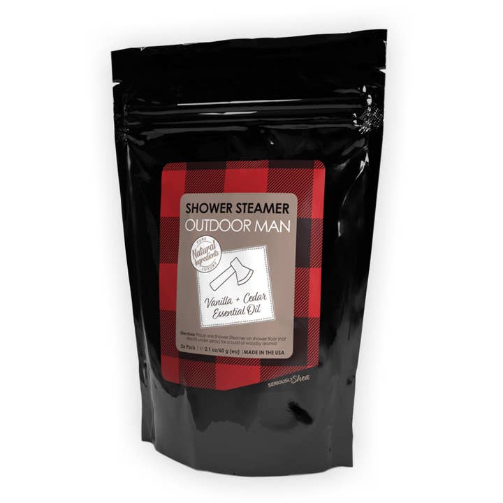 Seriously Shea - Wholesale Shower Steamer/Bomb - Men's Shower Steamer 6-pack | Outdoor Man