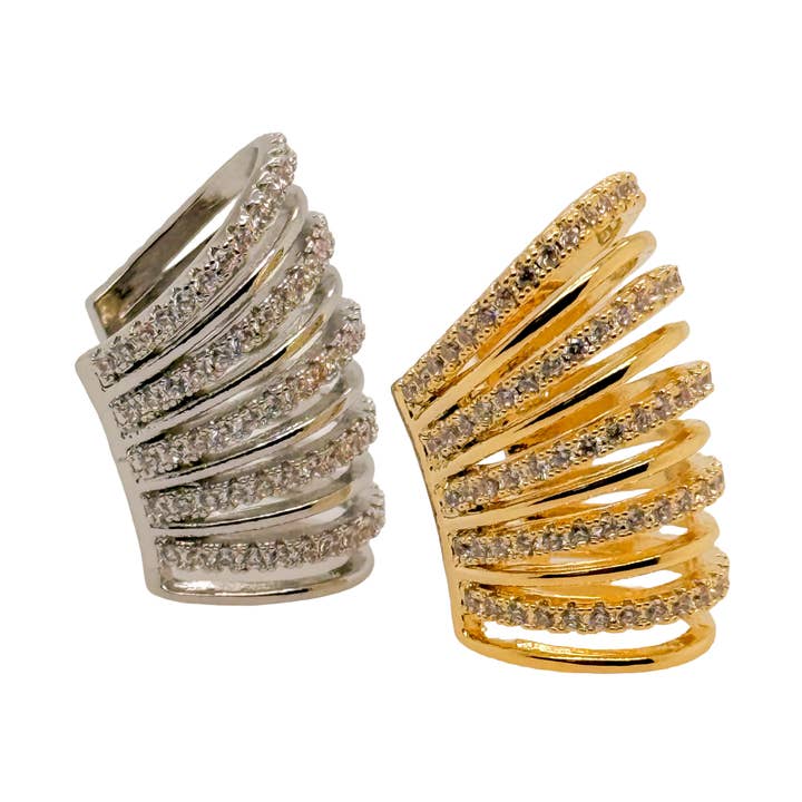 Empress Ear Cuff for wholesale by Anuja Tolia Jewelry