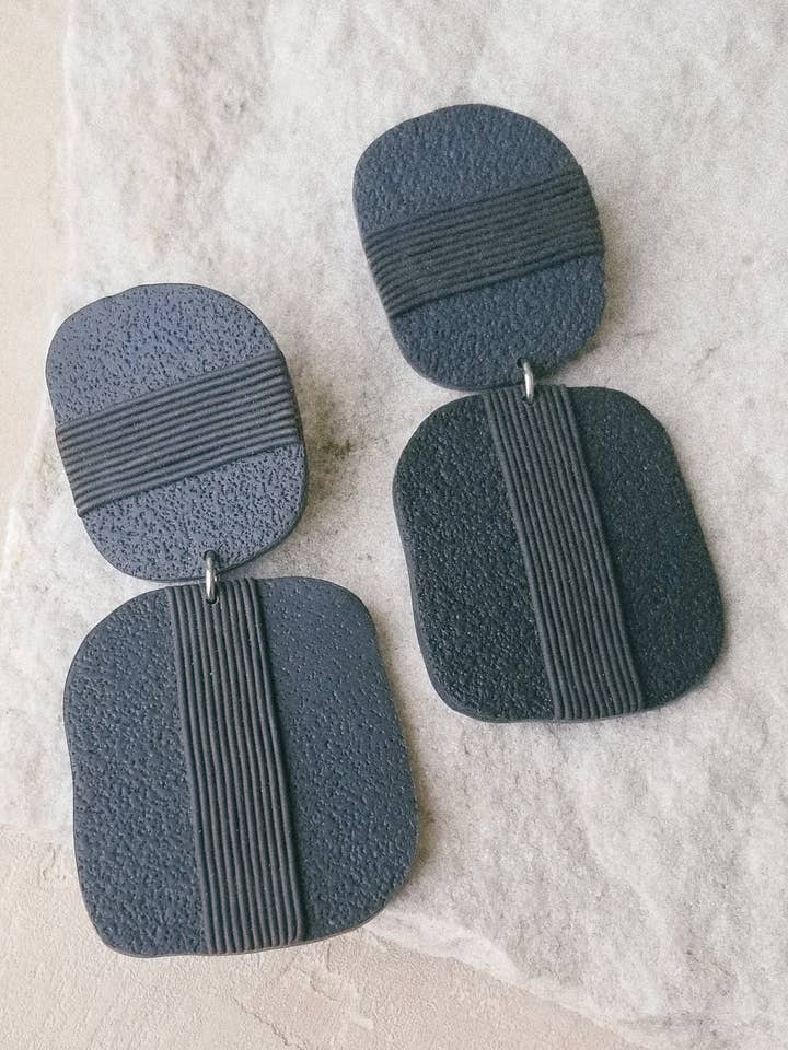 Polymer Clay Earrings | Organic Earrings | Minimalist for wholesale by That Clay Girl Co.
