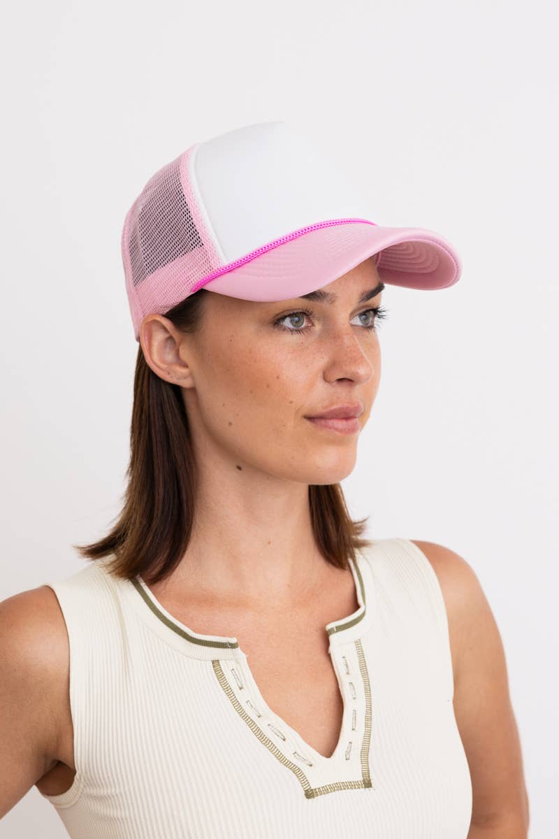 Leto Accessories - Wholesale Trucker Hat - Women's - Classic Mesh Foam Truckers Hat - High Quality10