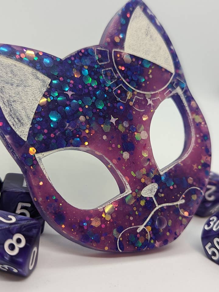 Chaveiro de segurança de resina Kitsune Demon Slayer Fox Mask por atacado de The Witchin Waifu