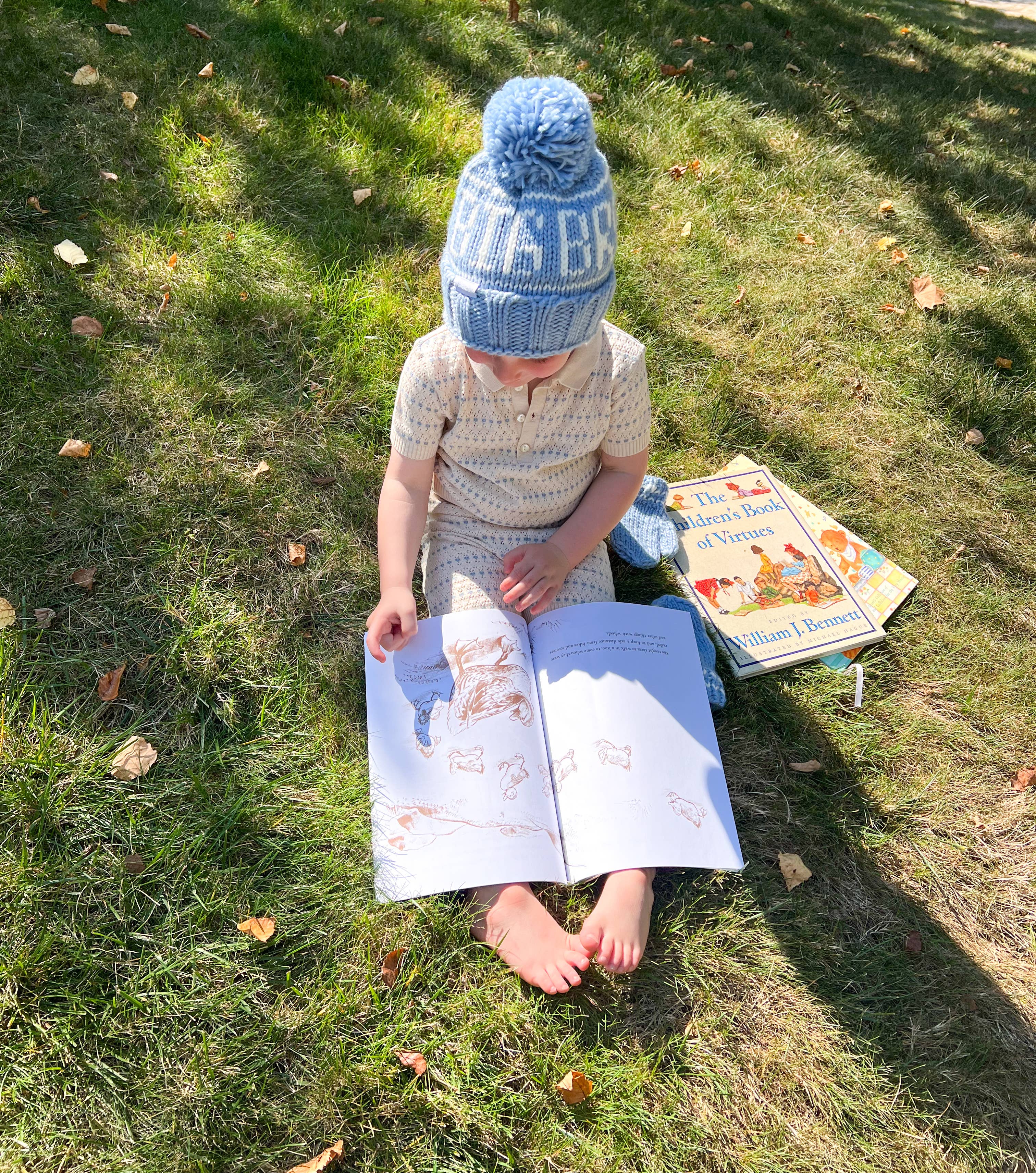 Bits & Bows - Venta al por mayor Manoplas - Niños - Manoplas de Punto Azules (Bebé/Niño Pequeño, Niño)3