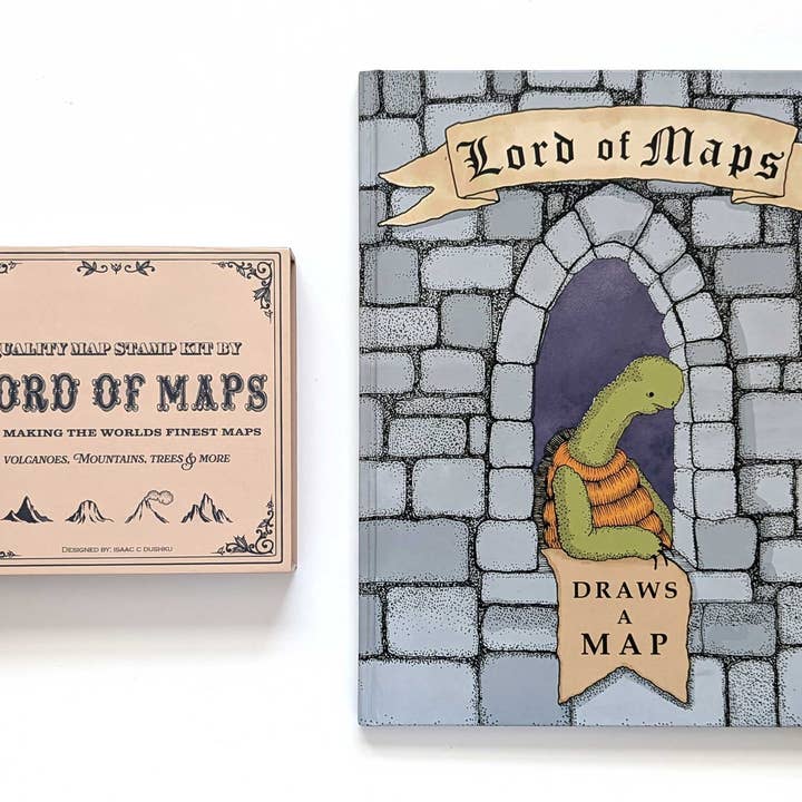 Lord of Maps - Wholesale Preschool Book (3-5) - Lord of Maps: Draws a Map BOOK3