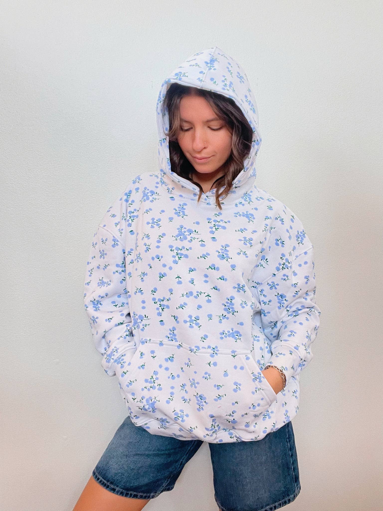 Happy Hour - Wholesale Hoodie - Women's - Floral Hoodie-Customizable(State/City) Embroidery 13