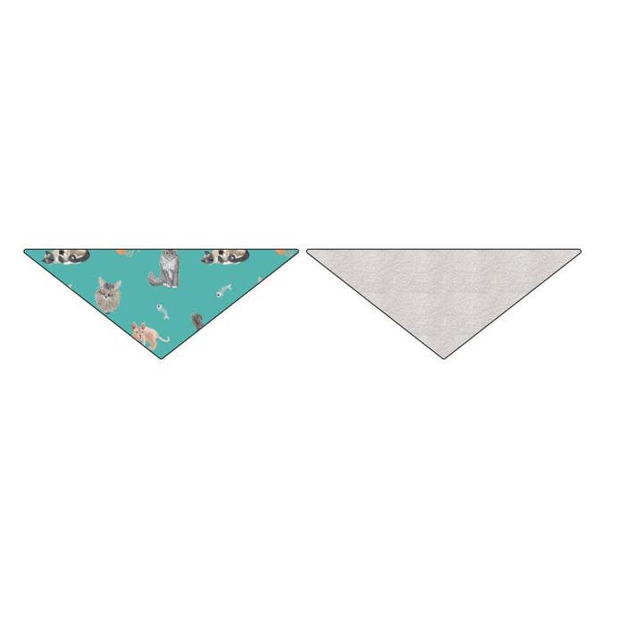 **PRE_ORDER Purr-fectly Cozy Pet Bandana for wholesale by Judy rue designs