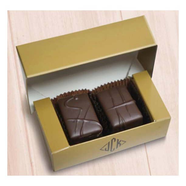 John Kelly Chocolates – wholesale Chokladkartong – 2 bit mörk choklad med Chipotle & Habanero