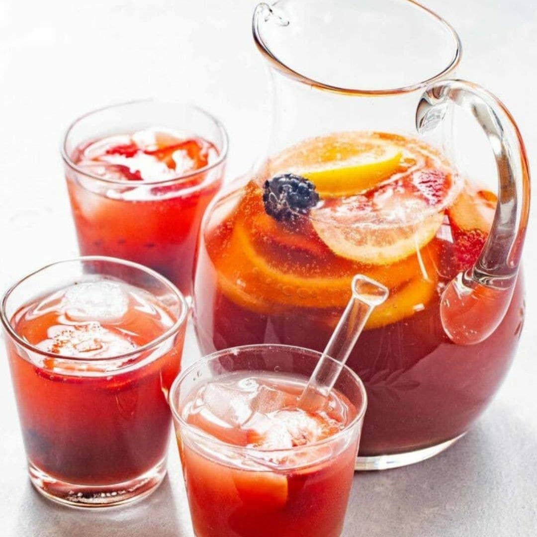 Wood Stove Kitchen - Wholesale Cocktail Mix/Syrup - Glitter Sangria Cocktail Mix/Syrup, 16 fl oz5