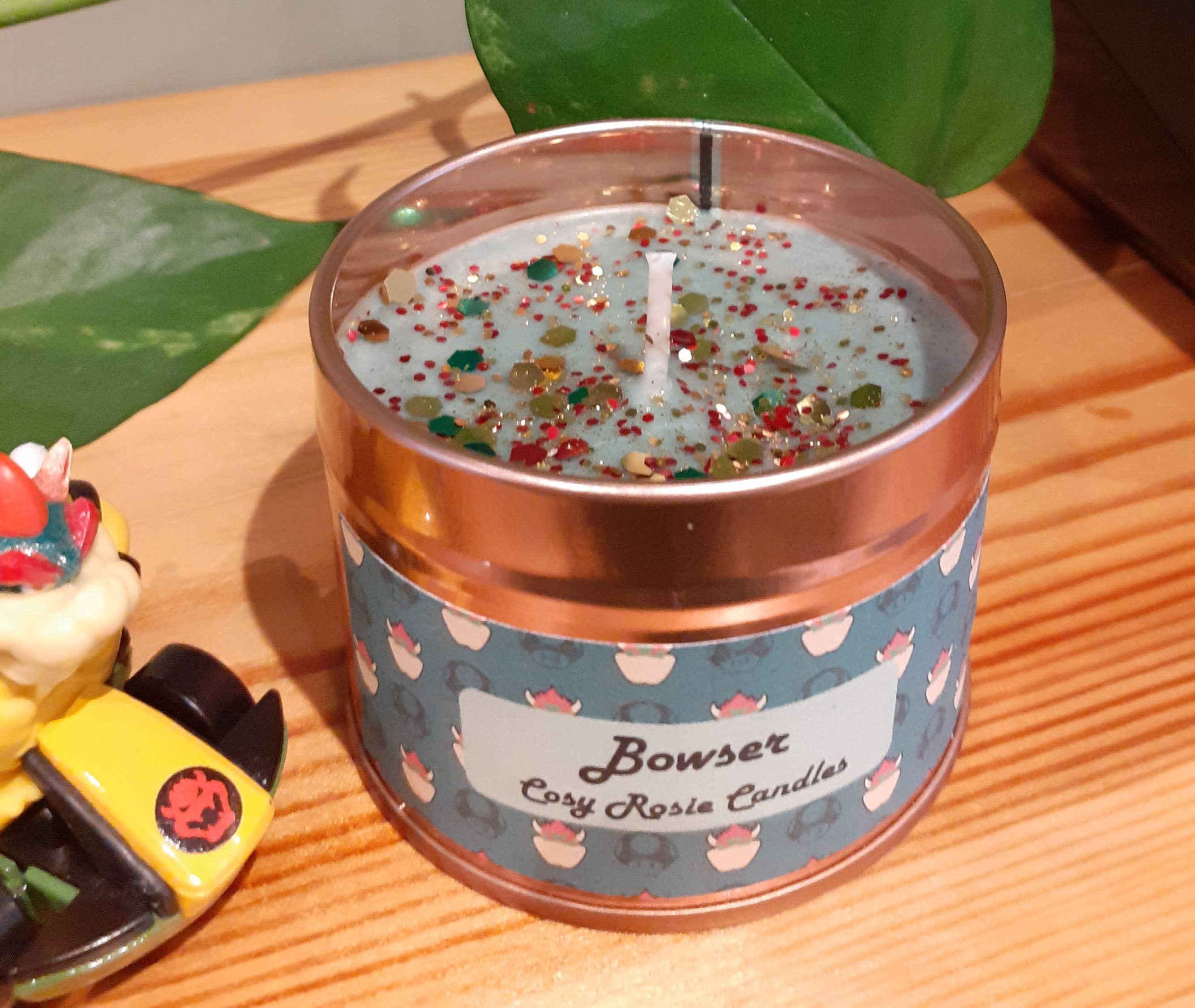 Cosy Rosie Candles - Vente Bougies de voyage - Bougies personnage style Mario Kart6