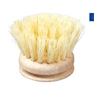 Ecodis - Grand Beau – Engroshandel Rengøringsbørste – Reservehoved til opvaskebørste, naturfibre, træ0