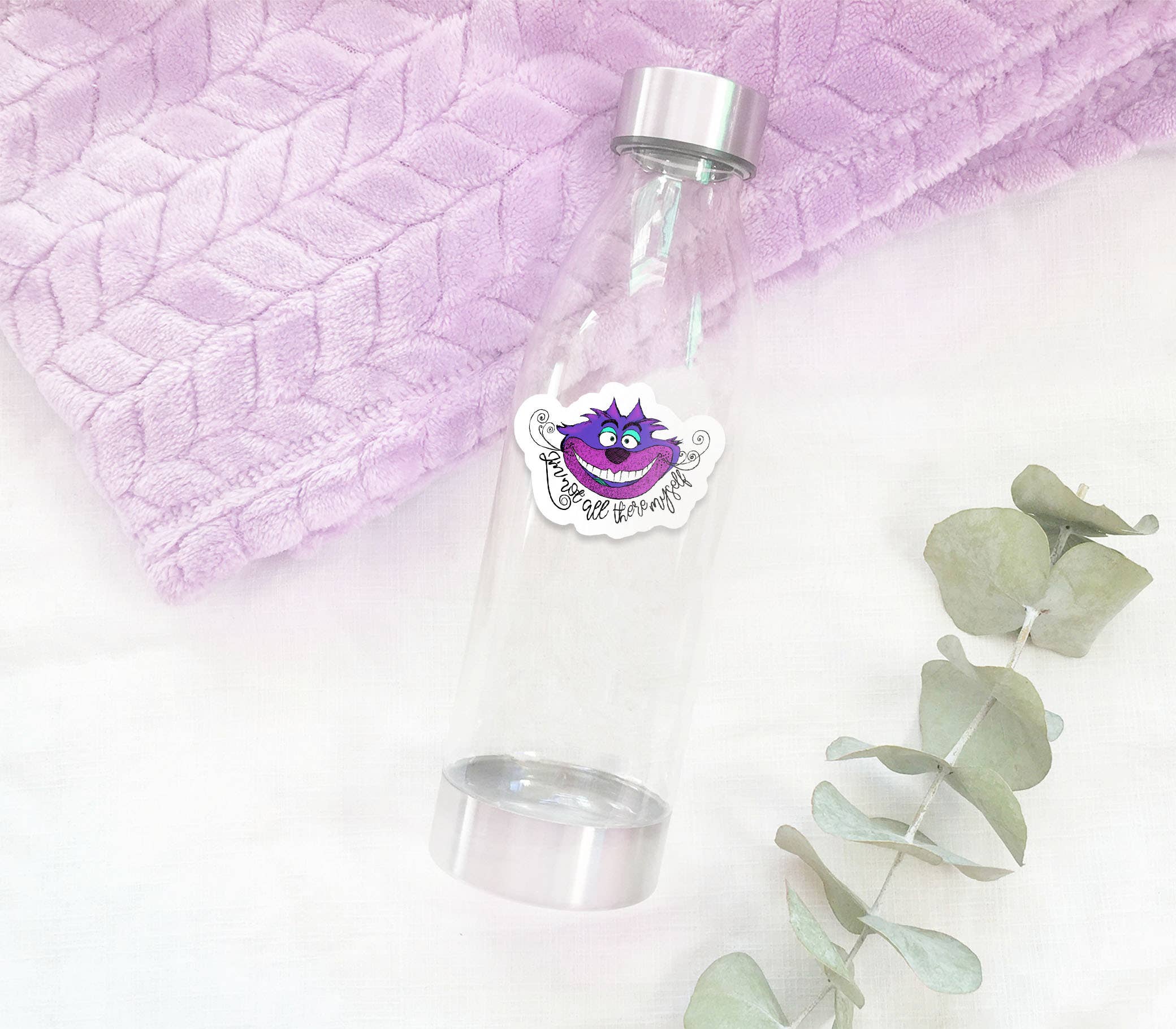 Katekreates - Wholesale Sticker - Not All There Cheshire Cat, Fantasy sticker,  Wonderland2