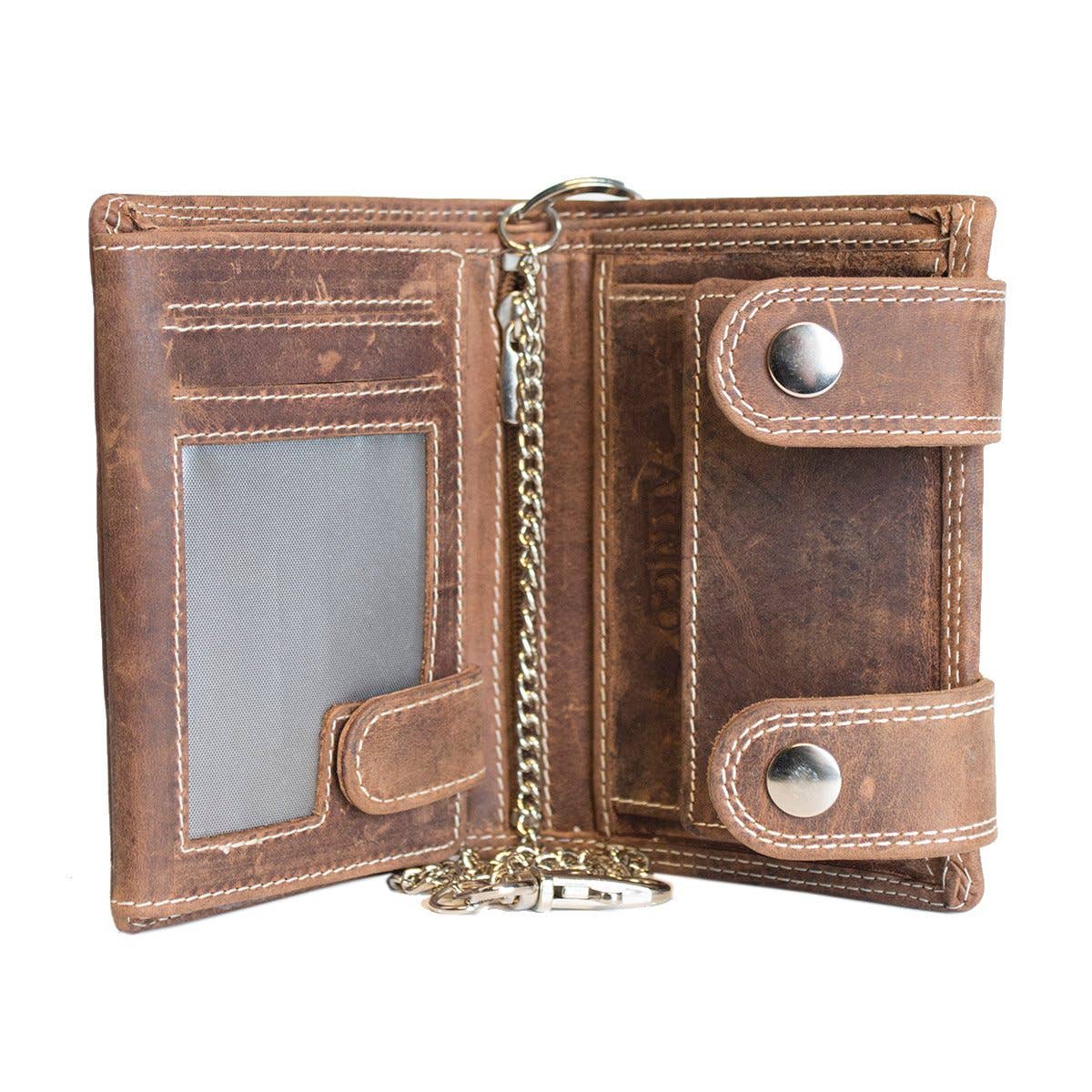 Arrigo – wholesale Wallet – Unisex – Women's Wallet Or Men's Wallet Leather With Chain9