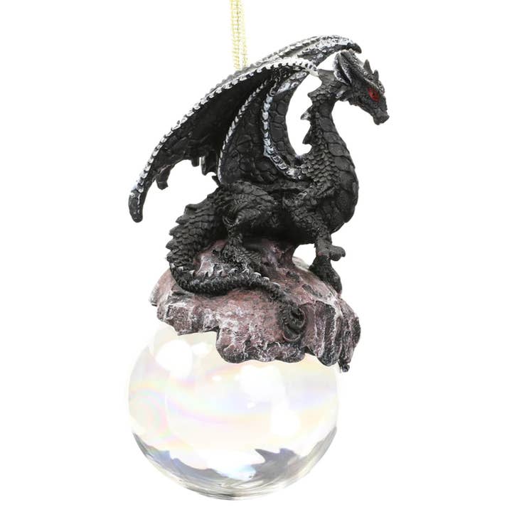 Pacific Trading - Wholesale Ornament - 11459 Checkmate Blue Dragon Ornament C/24