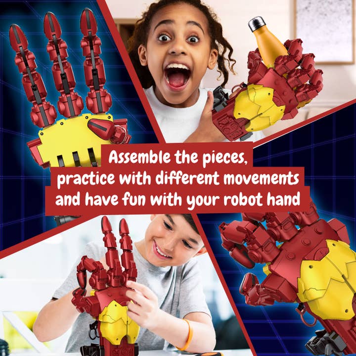 Science4you - Venta al por mayor Kits para construir juguetes - Niños - Mano Robótica Gigante - Juguete STEM para Niños (7 idiomas)3