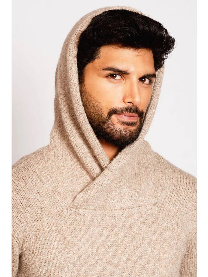 Alpaca Collections - Wholesale Hoodie - Men's - Brian Alpaca Hoodie6