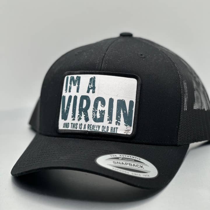 Ik ben een maagd en dit is een oude hoed (Meerdere kleuropties) voor wholesale door Crooked Halo