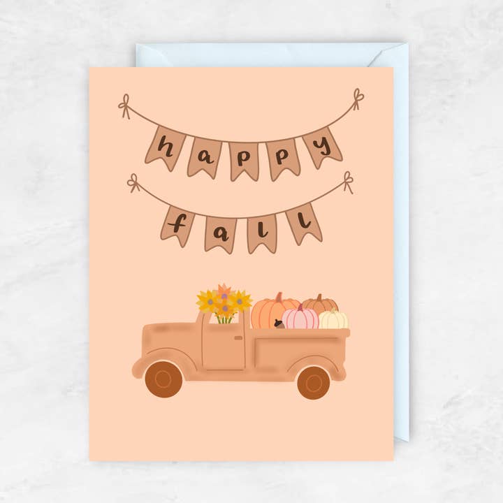 Vrolijk najaar (Oldtimer truck) voor wholesale door E Calligraphy Cafe