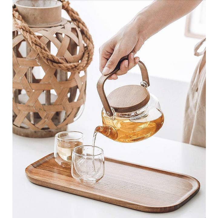 Our Dining Table - Wholesale Tea Set - Japanese Style Tea Set With Wood Tray4